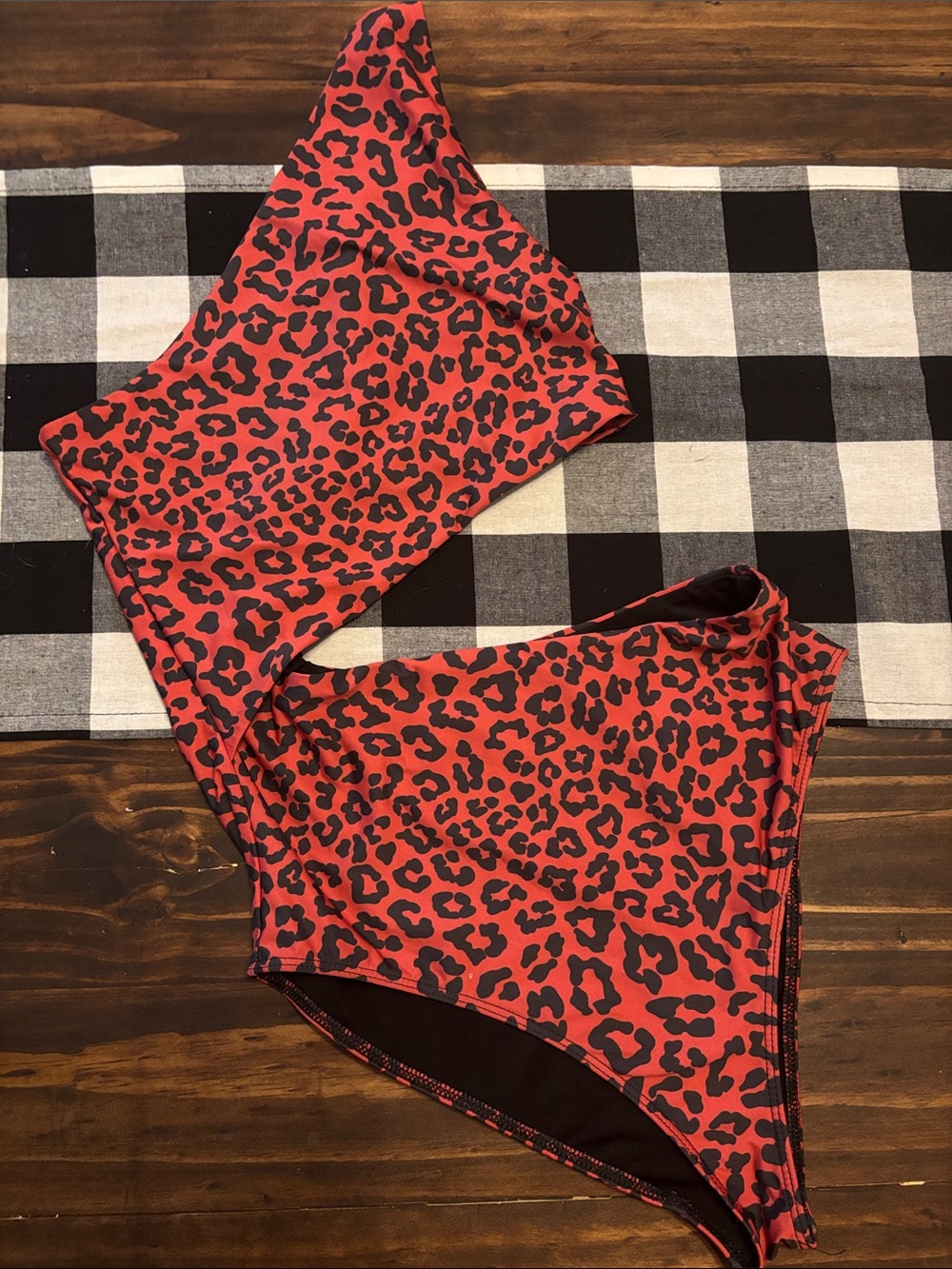 Beach riot medium animal print monokini